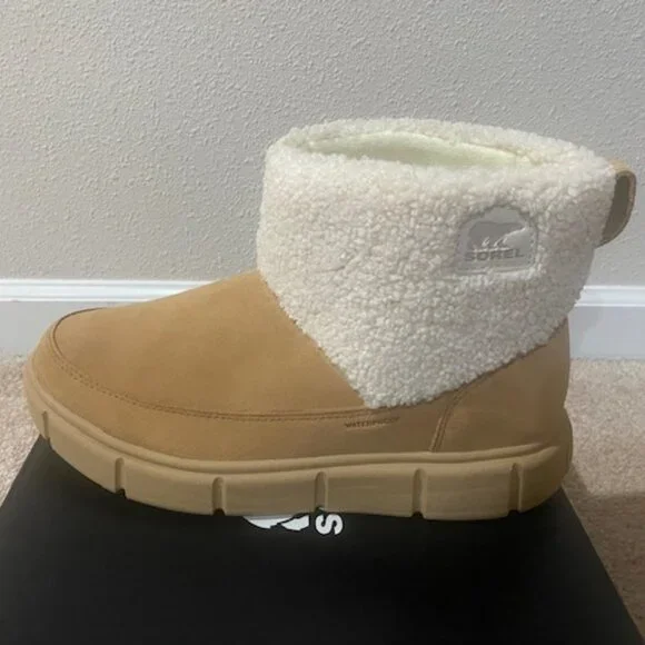 Sorel Youth Explorer III Slip-On Cozy Youth Waterproof Boot